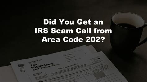 fake irs calls from 202 area code